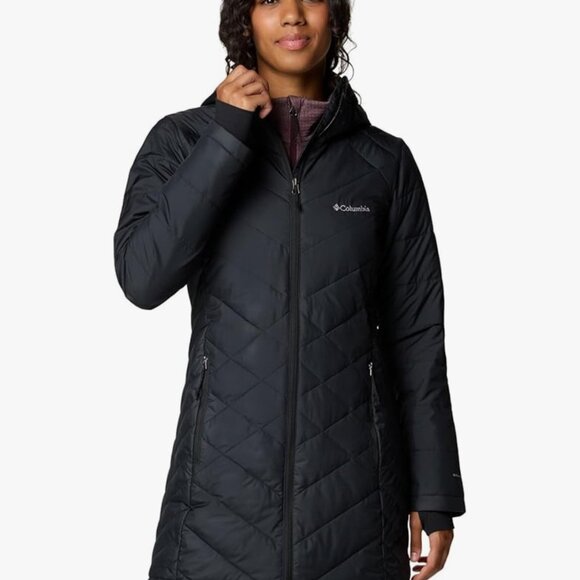 Columbia Women's Heavenly Long Hooded Jacket - Picture 2 of 3